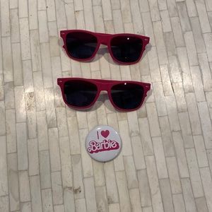 Barbie Movie Sunglasses and Pin